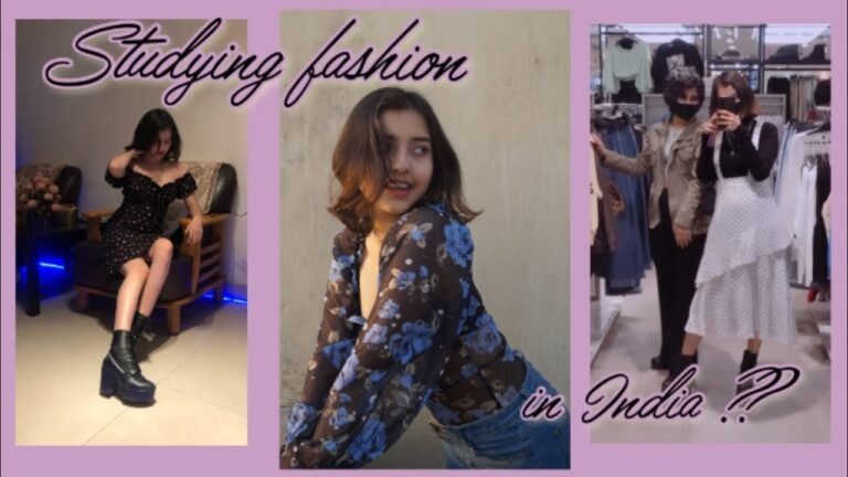 a week in my life as a fashion communication student in India (online)