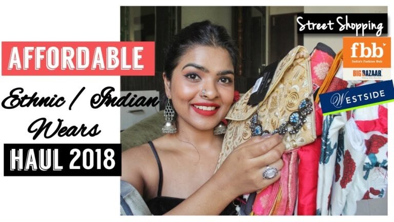 Affordable Ethnic Wears + Oxidised Jewellery Haul 2018 || Latest Indian Fashion 👗👛💍 🎉