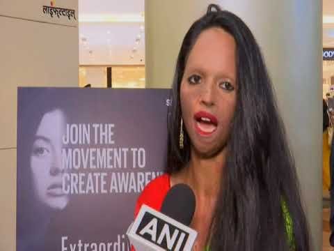 Brave acid attack survivors redefine beauty at Indian fashion show