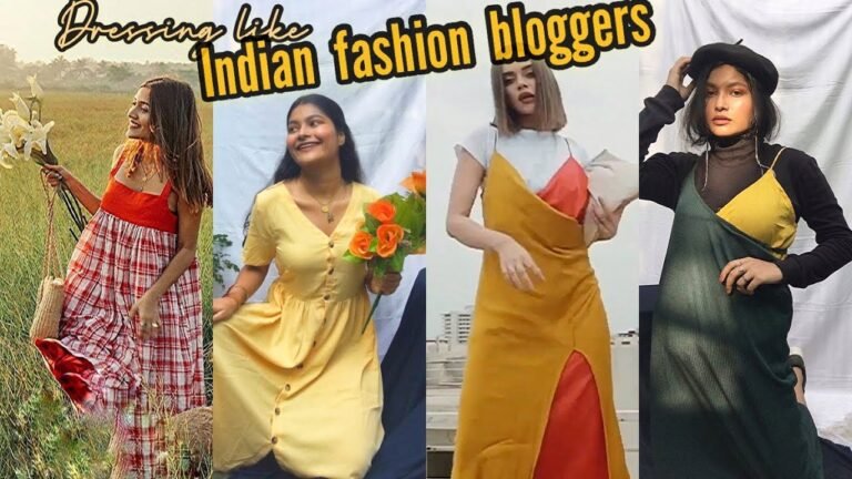 Dressing like Indian fashion bloggers | Larissa, Diksha Rawat, Komal pandey , Thatbohogirl |