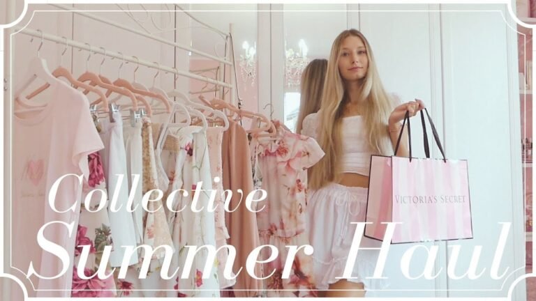 Feminine collective summer haul: Zara, Victoria's Secret, H&M, Guess ecc |Maura's Closet|