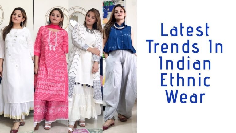 LATEST TRENDS IN INDIAN ETHNIC WEAR | EDGY INDIAN FASHION | #ethnicwear #indianfashion