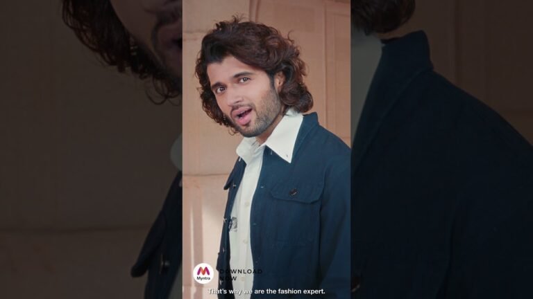 Myntra India's Fashion Expert x Vijay Deverakonda