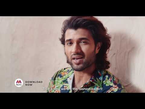 Myntra India’s Fashion Expert X Vijay Deverakonda