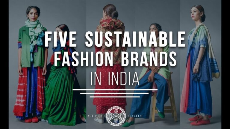Sustainable Fashion Brands In India |
