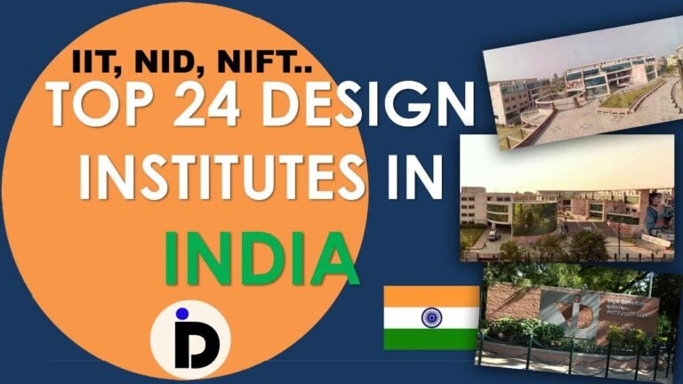 TOP 24 BEST FASHION SCHOOLS | DESIGN INSTITUTES | GOOD COLLEGES IN INDIA | NID | NIFT | IIT | PEARL