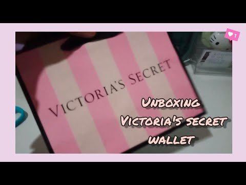 Unboxing Victoria's Secret Wallet 💖