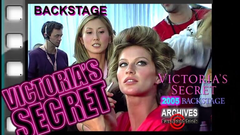 Victoria's Secret 2005 Backstage with Gisele Bundchen, Heidi Klum, Adriana Lima, Alessandra Ambrosio