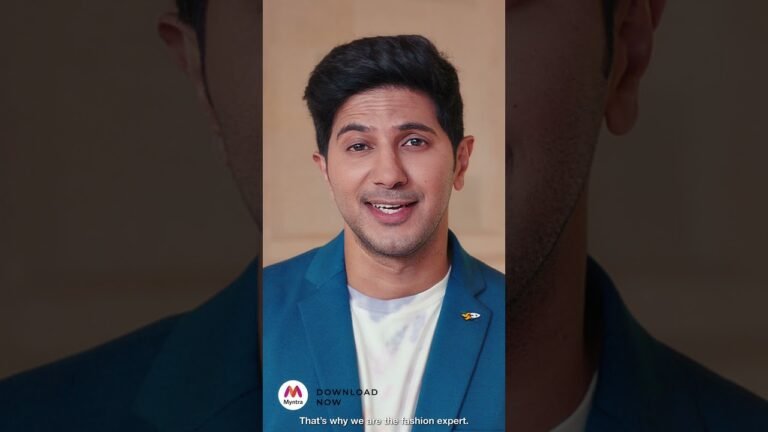 Myntra India's Fashion Expert x Dulquer Salmaan