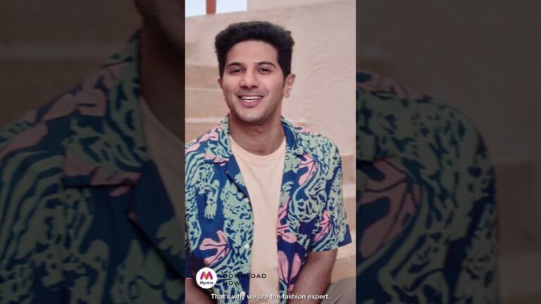 Myntra India's Fashion Expert x Dulquer Salmaan