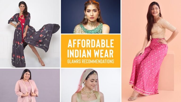 Affordable Indian Wear Brand Recommendations | Where To Buy Indian Wear Online