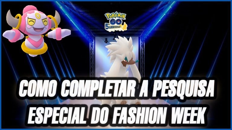 Como Completar a PESQUISA ESPECIAL do FASHION WEEK no POKEMON GO | Travessura Incompreendida