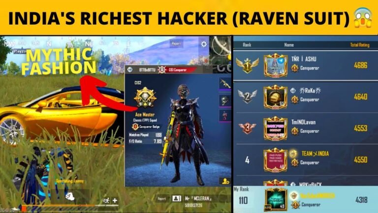 DAY-2 | India's Richest Hacker😱 10 Lakh Mythic Fashion ID | Conqueror | Solo Rank Push BGMI Angroza