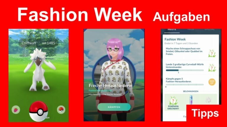 Fashion Week: Alle Aufgaben, Belohnungen, Lösungen inkl. Tipps – Pokemon GO Deutsch 295