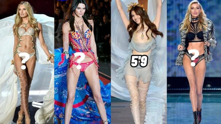 HOW TALL ARE VICTORIA'S SECRET MODELS❔pt.2