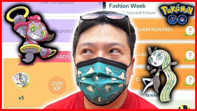 Hoopa & Meloetta Special Research with Fashion Week Timed Research in Pokemon GO