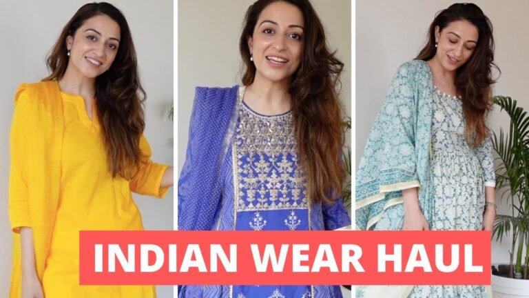 INDIAN WEAR HAUL – Try On | New Suits for Festive Season | Affordable Indian Wear | Shopping Haul