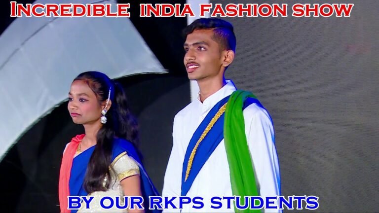 Incredible India Fashion Show By School Children