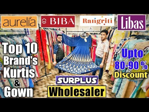 India's Top 10 Brand Women's Ethnic Wear Wholesaler in Kolkata | Kurti/Gown/Plazo Set/3 Pieces Etc.