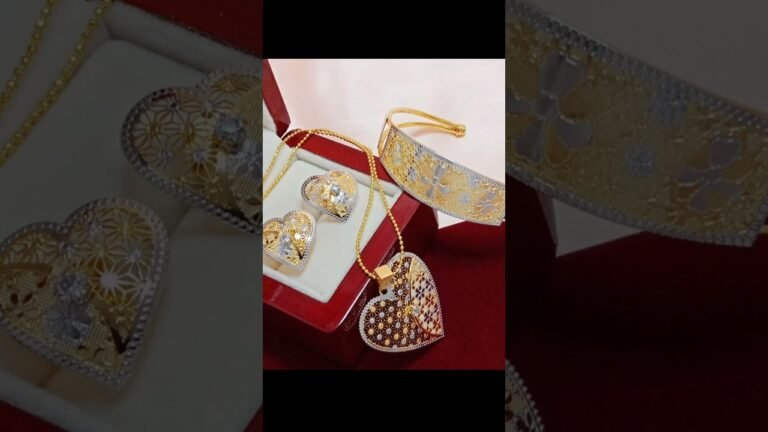 Latest Two Tone Jewelry Set Design – Indian Fashion Trends