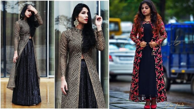 Long Koti Shrug Dress Designs 2019 | Indian Fashion 2019