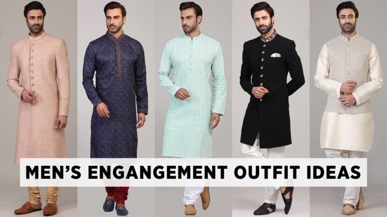 Mens Engagement Outfit Ideas in Indian Fashion 2021