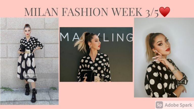 Milano Fashion Week 3/5♥️