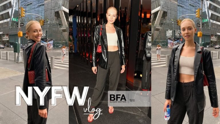 New York Fashion Week VLOG: shows, events, new jewelry haul & a few days in my life in NYC!