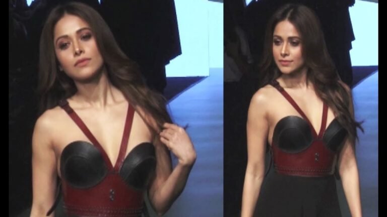 Nushrat Bharucha At Lakme Fashion Week 2018