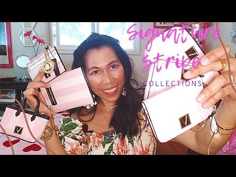 SIGNATURE STRIPE COLLECTION of VICTORIA'S SECRET HAUL part 9 | FINE VENTURES