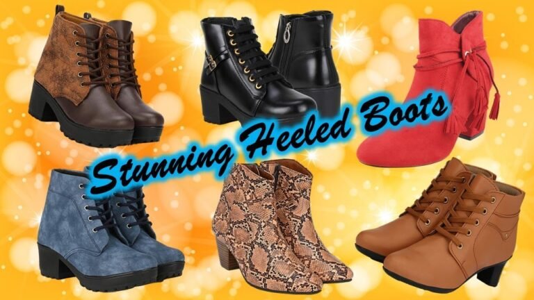 Stunning Ladies Heeled Boots for Western Wear Outfit – Indian Fashion Trends