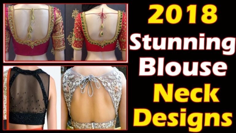 Stylish and Trendy Blouse Back Neck Design | 2019 BLOUSE DESIGNS | Indian Fashion