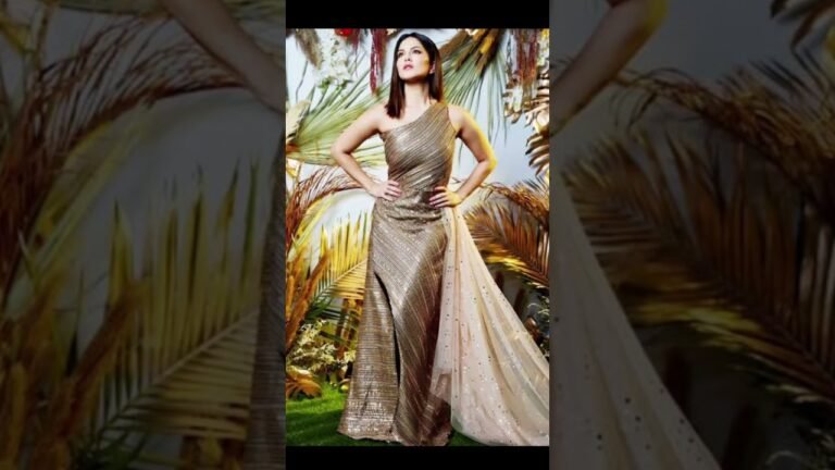 Sunny Leone indian actress wear hot dresses video