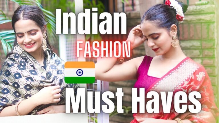 Top 5 Indian Fashion Must Haves | Top 5 Ethnic Essentials | Alisha Singh