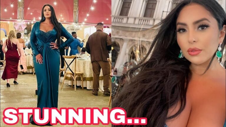 VANESSA BRYANT LOOKS STUNNING IN DOLCE & GABBANA FASHION SHOWS IN VENICE, ITALY