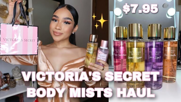VICTORIA SECRET BODY MISTS HAUL 2021