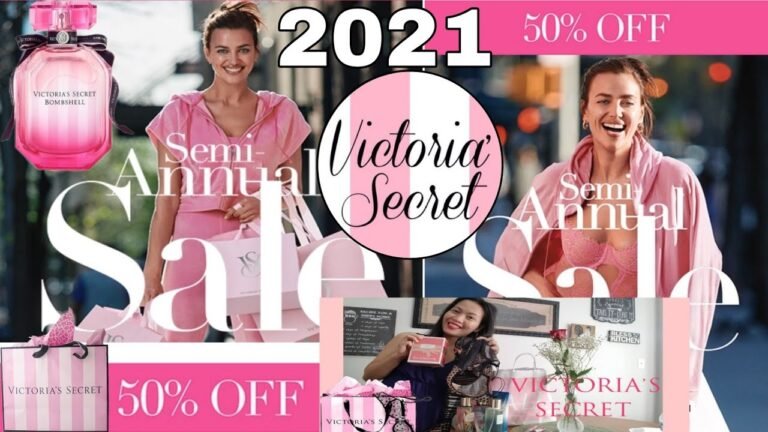 Victoria's Secret Semi Annual Sale 2021 | 50% Off Sale at Store & Online VS Semi Annual 2021 #vs2021