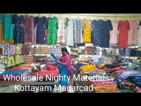 Wholesale Nighty Material Kottayam Manarcad (Indian Fashion)