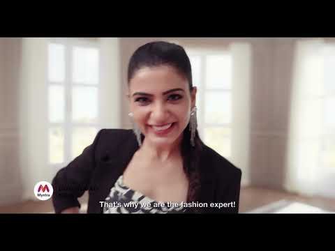 Myntra India’s Fashion Expert X Samantha Akkineni