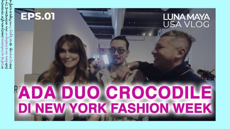 ADA DUO CROCODILE DI  NEW YORK FASHION WEEK W/ ERIGO X #LunaUSAvlog