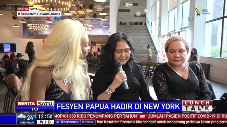 Desain Pakaian dan Mode dari Papua Tampil di Fashion Week New York