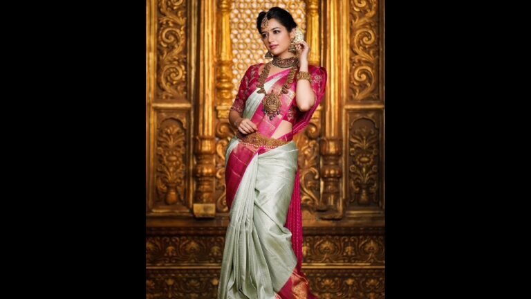 Explore Soft Banarasi Lichi Silk Saree Devasree Silk Shreeji South Indian Fashion – Durga Puga