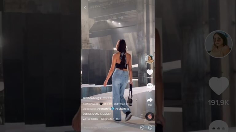 Fashion week ❤️ #shorts #tiktok #videozeugs