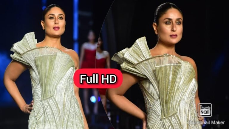 HD: Kareena Kapoor Khan ka stunning look for Lakme India Fashion Week 2021