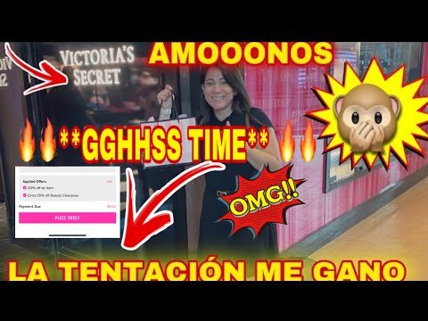 🛒💨🔥Hora de **ARRASAR** vamoooos **PARA VICTORIA SECRET** omg🔥🔥