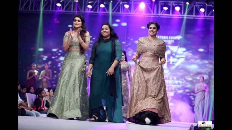 INDIAN FASHION LEAGUE SEASON 1| Designer Rasnim Araf | Ineya, Shanu Suresh |  ifl Season 1