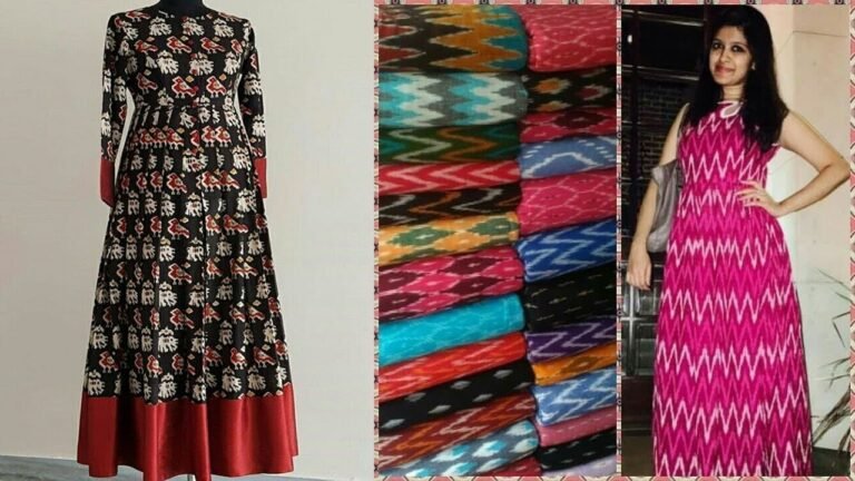 Ikkat Kurtis Designs 2019 | Indian Fashion 2019