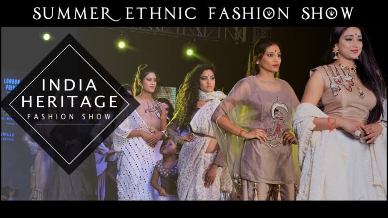 India Heritage Fashion Week | Kids Fashion Show | Reet Riwaaz | Summer Wedding Fashion | Lahenga