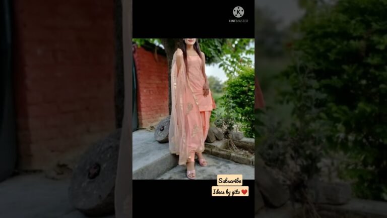 Indian Fashion Cloth | Punjabi Fashion Suit | Punjabi Suit Collection #shortvideo#ideasbygitu