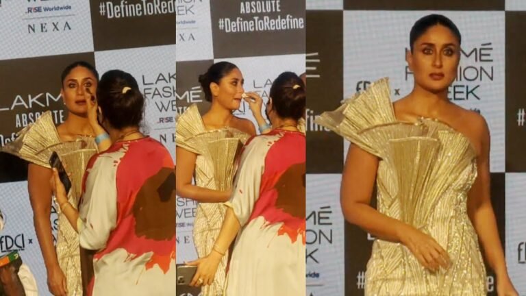 Kareena Kapoor ka stunning look for Lakme India Fashion Week 2021